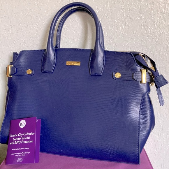Sac Book Tote Joy Mangano Christie - Cuir, Occasion, Modèle City